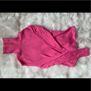Pink Turtleneck